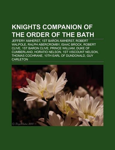 Knights Companion of the Order of the Bath