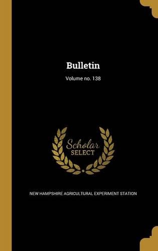 Bulletin; Volume No. 138