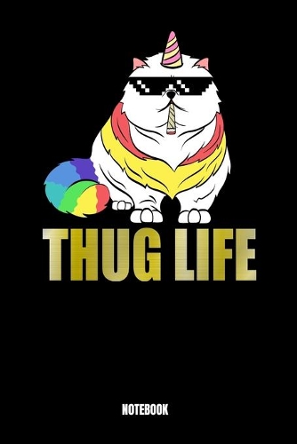 Thug Life Notebook: Thug Life Notebook, Planner, Journal, Diary, Planner, Gratitude, Writing, Travel, Goal, Bullet Notebook - Size 6 x 9 - 110 Dot Grid Pages - Office E