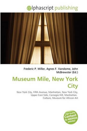 Museum Mile, New York City