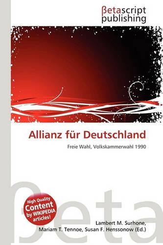 Allianz Fur Deutschland: (German)