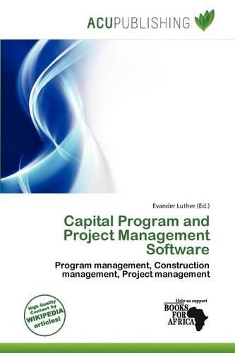 Capital Program and Project Management Software