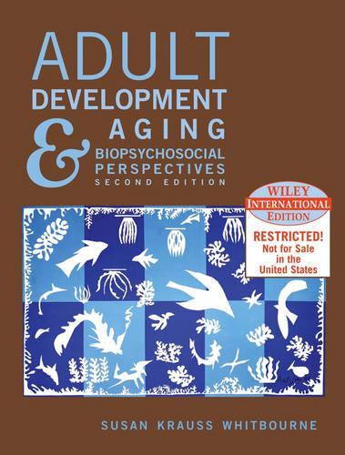Adult Development and Aging