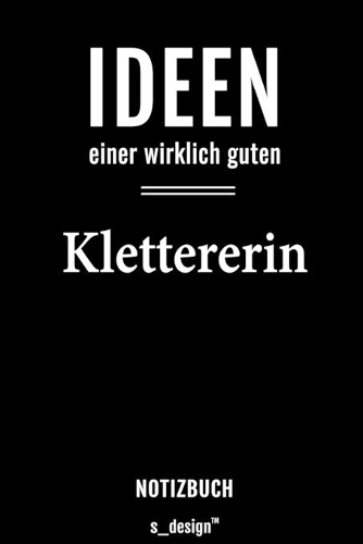 Notizbuch für Kletterer / Klettererin