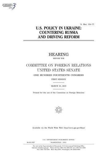 U.S. Policy in Ukraine