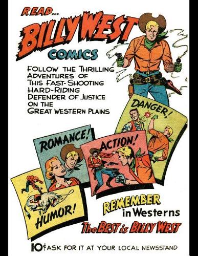 Read Billy West Comics: Vintage Advertisement On A Daily Planner Journal 365 + Days Bullet Journaling Blank Notebook with sections for date, time, notes, lists & doodles! 8
