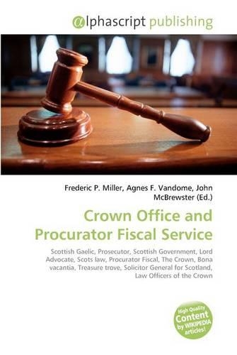 Crown Office and Procurator Fiscal Service: (English)