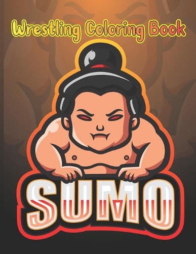 Wrestling Coloring Book