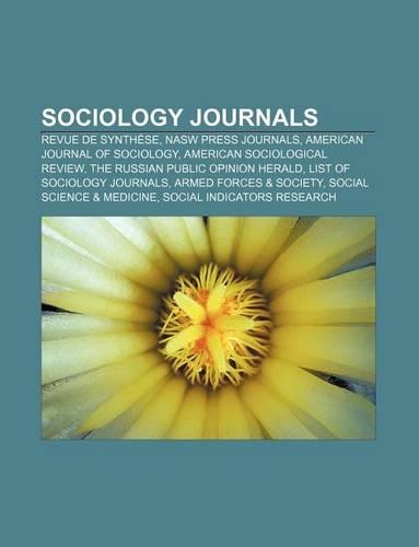 Sociology Journals