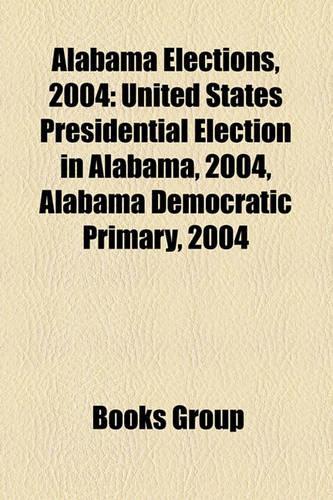 Alabama Elections, 2004