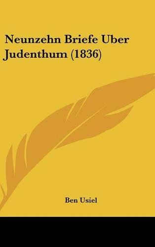 Neunzehn Briefe Uber Judenthum (1836)