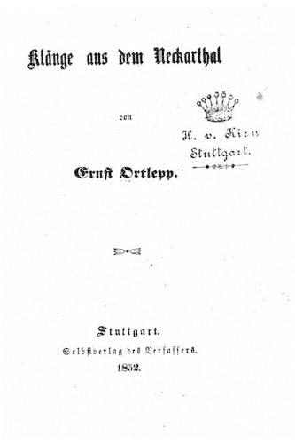 Klänge aus dem Neckarthal