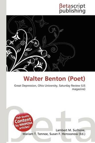 Walter Benton (Poet)