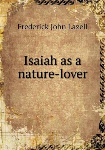 Isaiah as a nature-lover