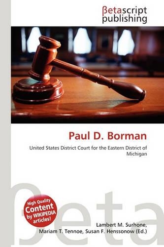 Paul D. Borman: (English)