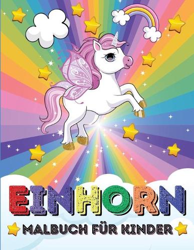 Einhorn-Malbuch für Kinder
