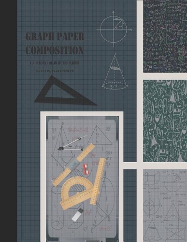 Graph Paper Composition: Grid Paper Notebook, Squared Graphing Paper * Blank Quad Ruled * Large (8.5 x 11) * Char Coal
