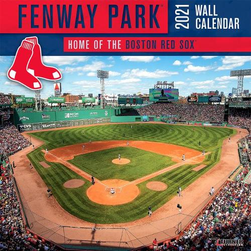 Boston Red Sox Fenway Park 2021 12x12 Stadium Wall Calendar