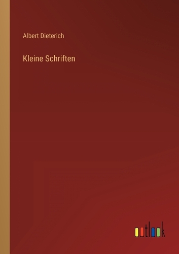 Kleine Schriften