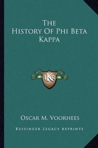The History Of Phi Beta Kappa