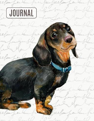 Big Fat Bullet Style Journal Notebook Cute Dachshund