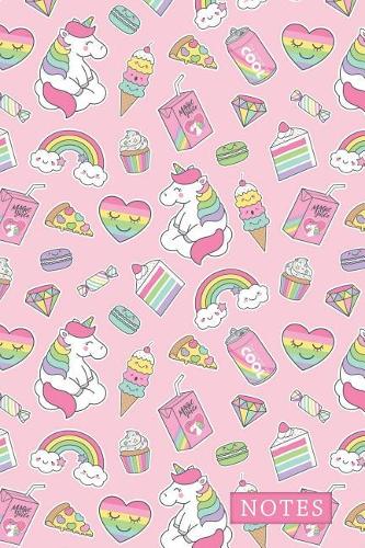 Notes: Rainbows and Unicorns Dot Grid Journal for Taking Notes Journaling School or Work