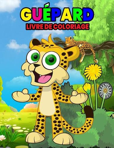 Guépard Livre de Coloriage