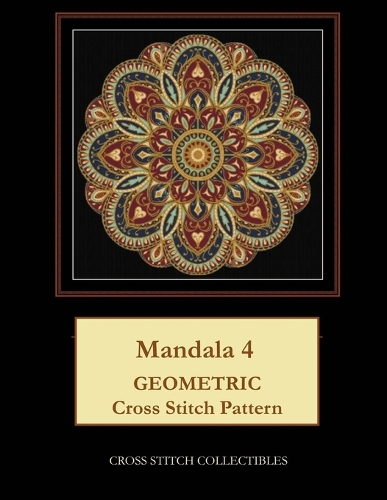 Mandala 4: Geometric Cross Stitch Pattern