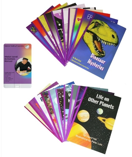 Rainbow Reading Violet