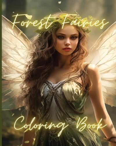 Forest Fairy Coloring Book