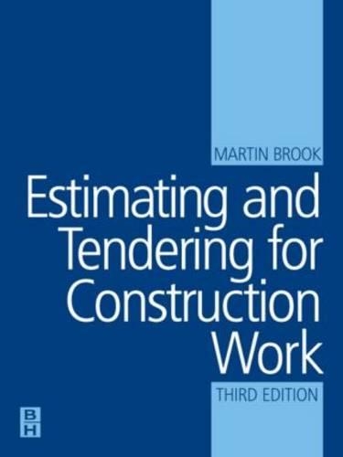 Estimating and Tendering for Construction Work