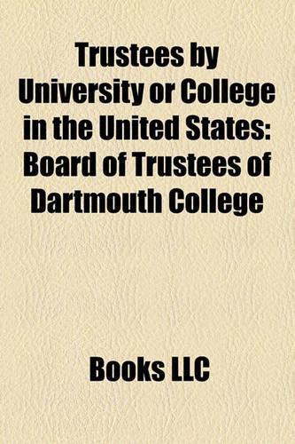 Trustees by University or College in the United States