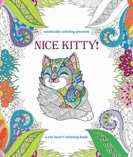 Zendoodle Coloring Presents Nice Kitty!