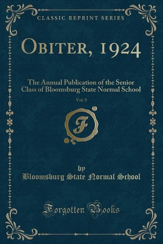 Obiter, 1924, Vol. 9
