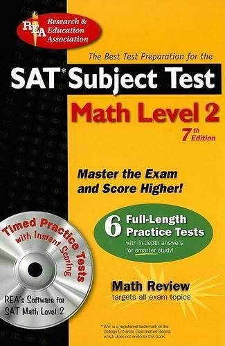 SAT Subject Test(tm) Math Level 2 W/CD: (SAT PSAT ACT (College Admission) Prep)
