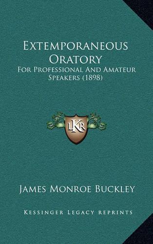 Extemporaneous Oratory