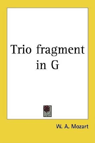Trio Fragment in G
