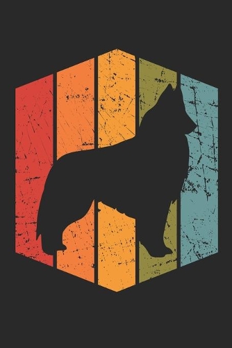 Retro Belgian Tervuren Notebook - Gift for Dog Lovers and Dog Owners - Vintage Belgian Tervuren Diary - Belgian Tervuren Writing Journal