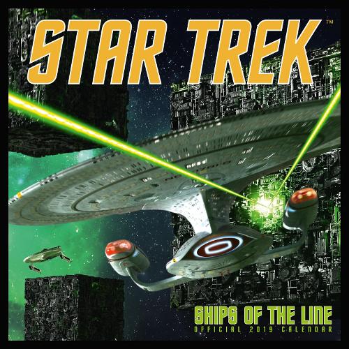Star Trek: Ships Of The Line Official 2019 Calendar - Square Wall Calendar Format