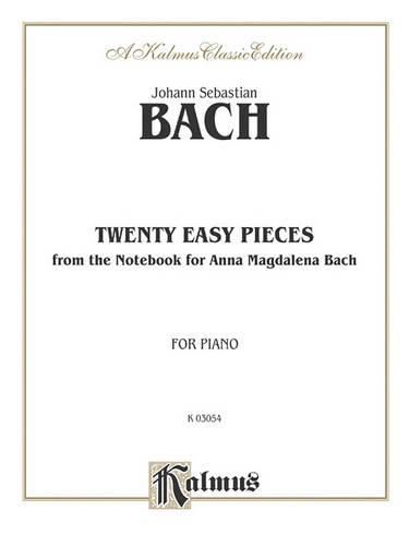 Bach 20 Pcs.Notebook Anna Mag.
