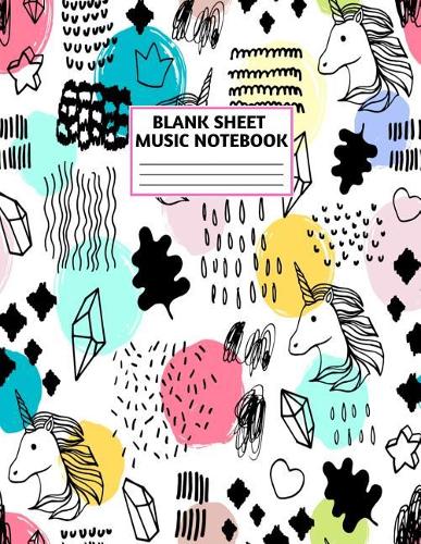 Blank Sheet Music Notebook