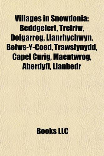 Villages in Snowdonia