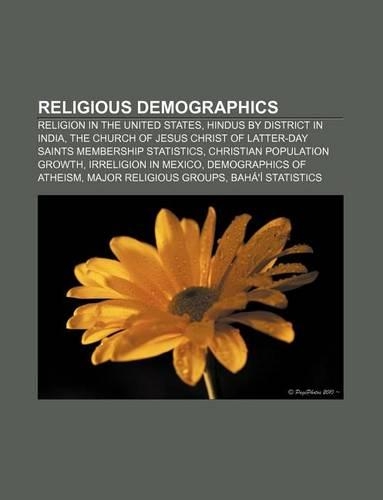 Religious Demographics: Religion in the United States, Hindus by District in India(English)