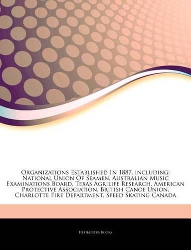 Articles on Organizations Established in 1887, Including