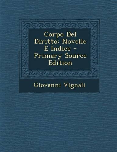 Corpo del Diritto