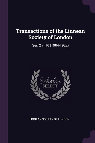Transactions of the Linnean Society of London
