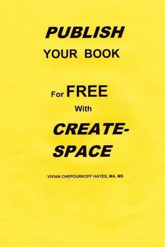Publish Your Book for Free with Createspace