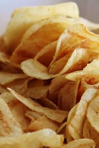 Homemade Potato Chips Snack Food Journal: 150 Page Lined Notebook/Diary