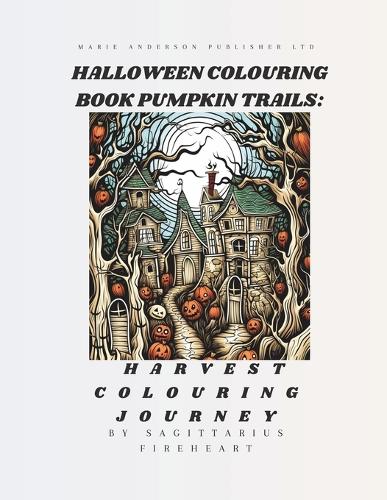 Halloween Coloring book Pumpkin Trails