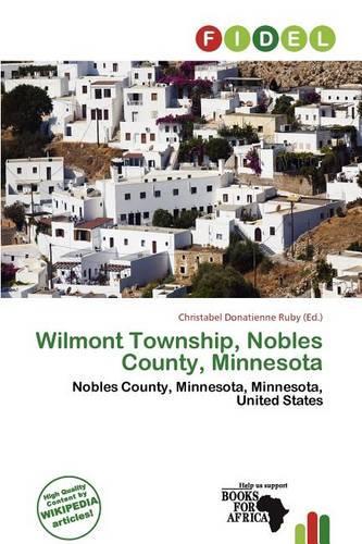Wilmont Township, Nobles County, Minnesota: (English)